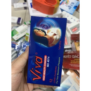 Bao cao su viva hộp 12 cái