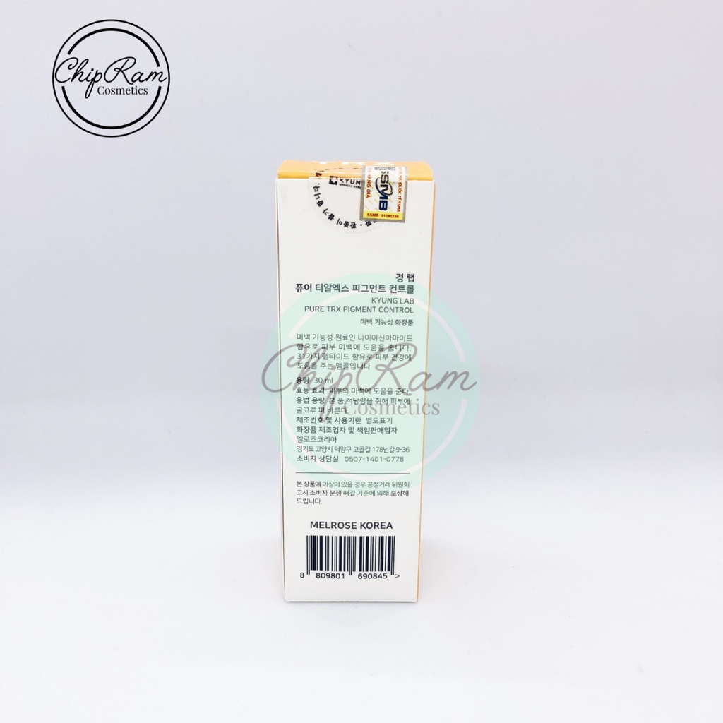 Tinh chất serum giảm nám, trắng da KYUNGLAB PURE TRX PIGMENT CONTROL 30ml chính hãng