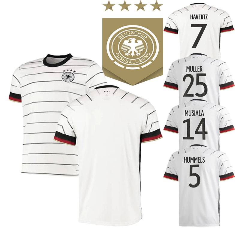 Áo thun bóng đá đội tuyển Havertz Hummels Musiala đội tuyển Đức 2021