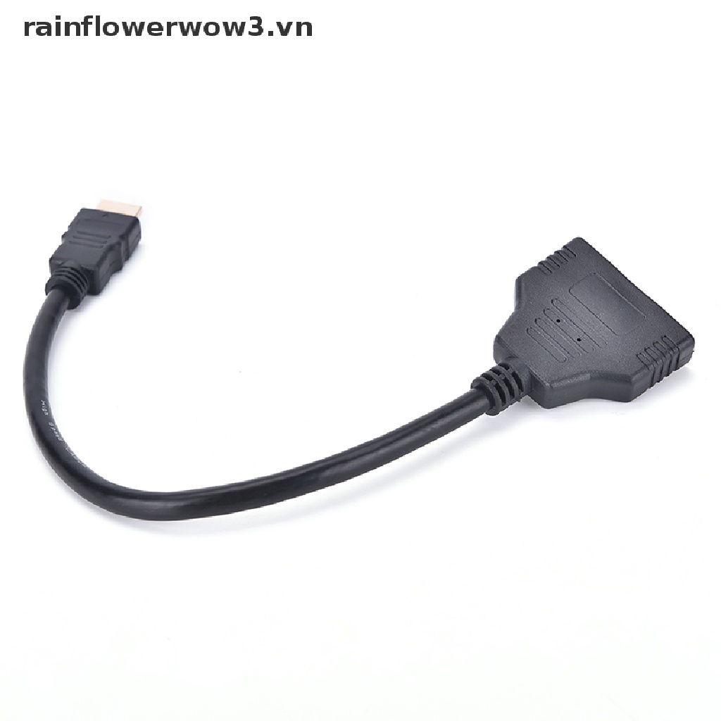 Cáp ChuyểN ĐổI Hdmi 1080P Sang 2 CổNg Âm 1 Sang 2