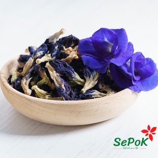 Hoa đậu biếc sấy khô 50g/100g - sepok
