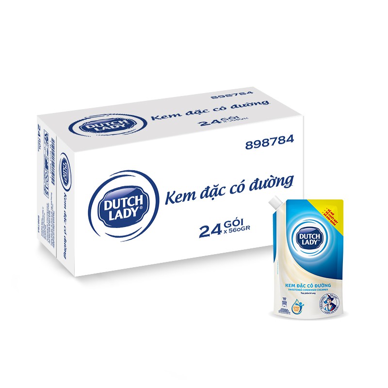 Kem đặc có đường Dutch Lady dạng túi 560g