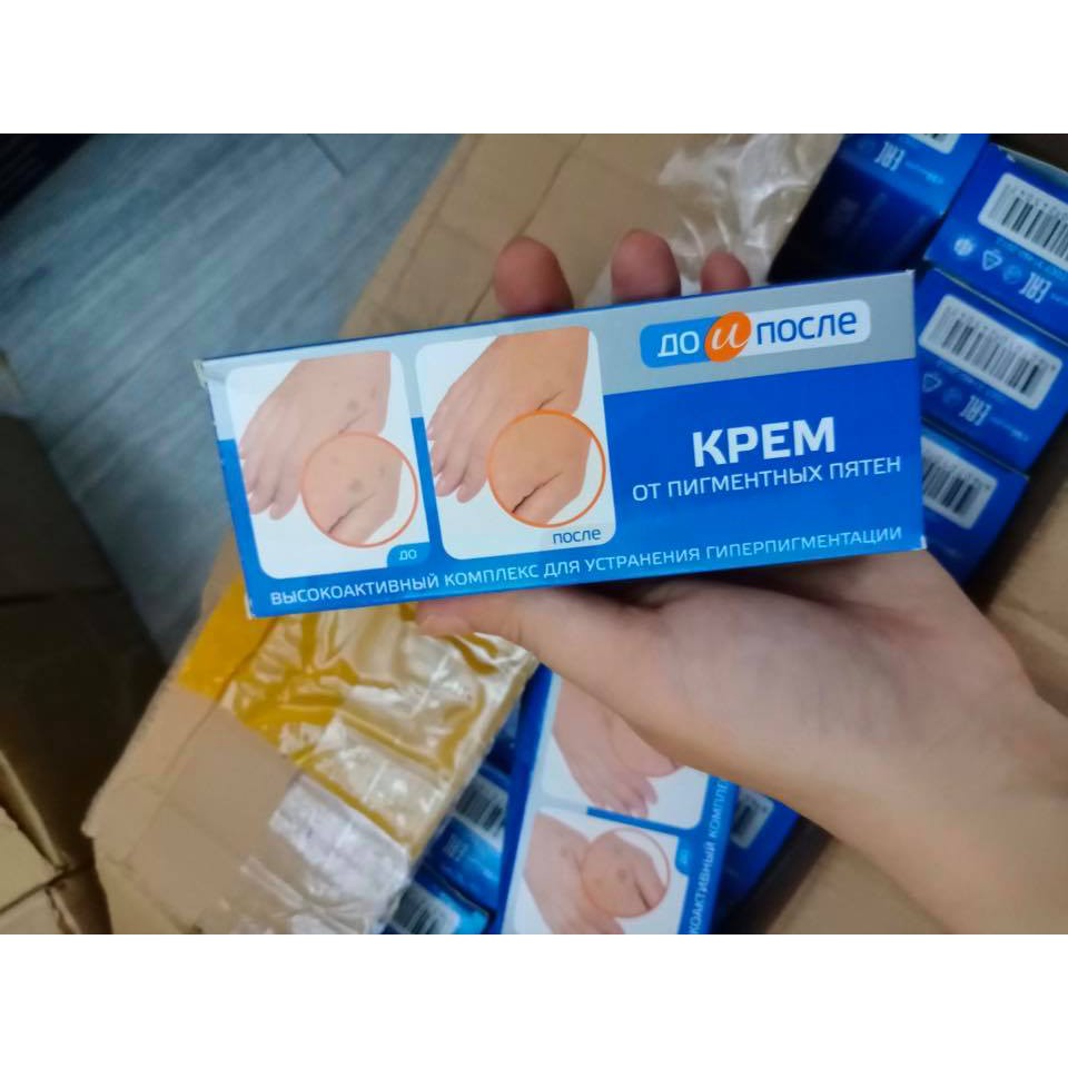 Kem Trị Đồi Mồi Da Tay Kpem, Kem Trị Đồi Mồi Đốm Nâu Hàng Nga