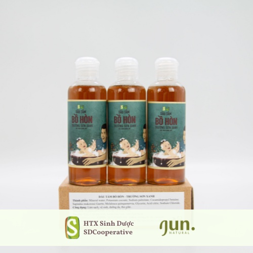 Dầu tắm Bồ hòn - Trường Sơn Xanh 100ml