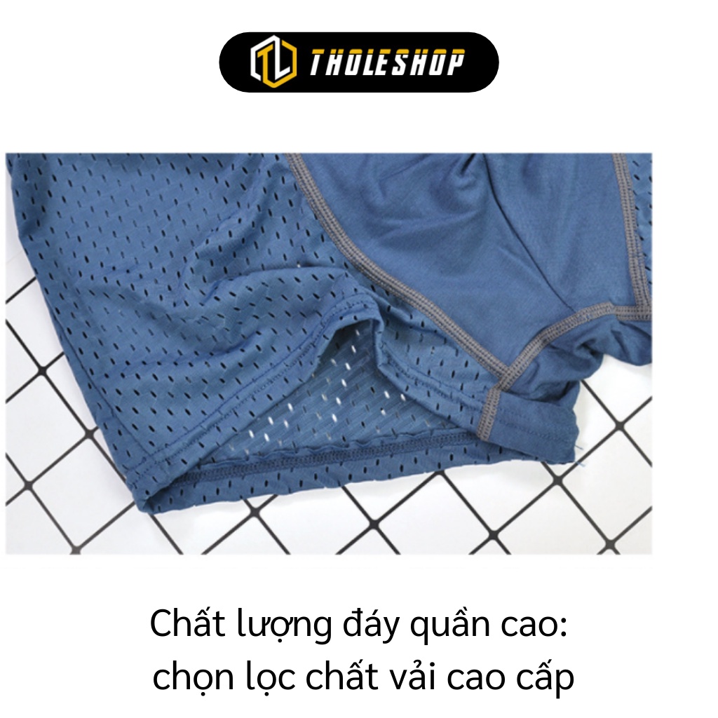 Quần Lót Nam - Hộp 4 Sịp Đùi Nam Mens Thông Hơi Cao Cấp 8695