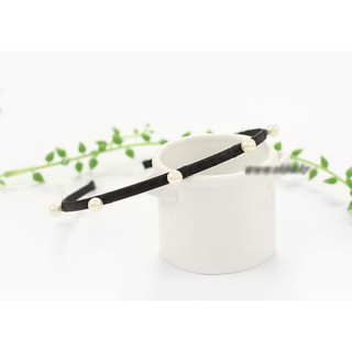 Bờm cài tóc đính hạt cườm hot trend- Bo04