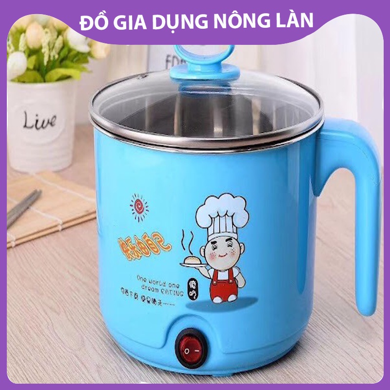 Ca nấu mỳ, lẩu mini đa năng nhỏ gọn tiện dụng NL Shop