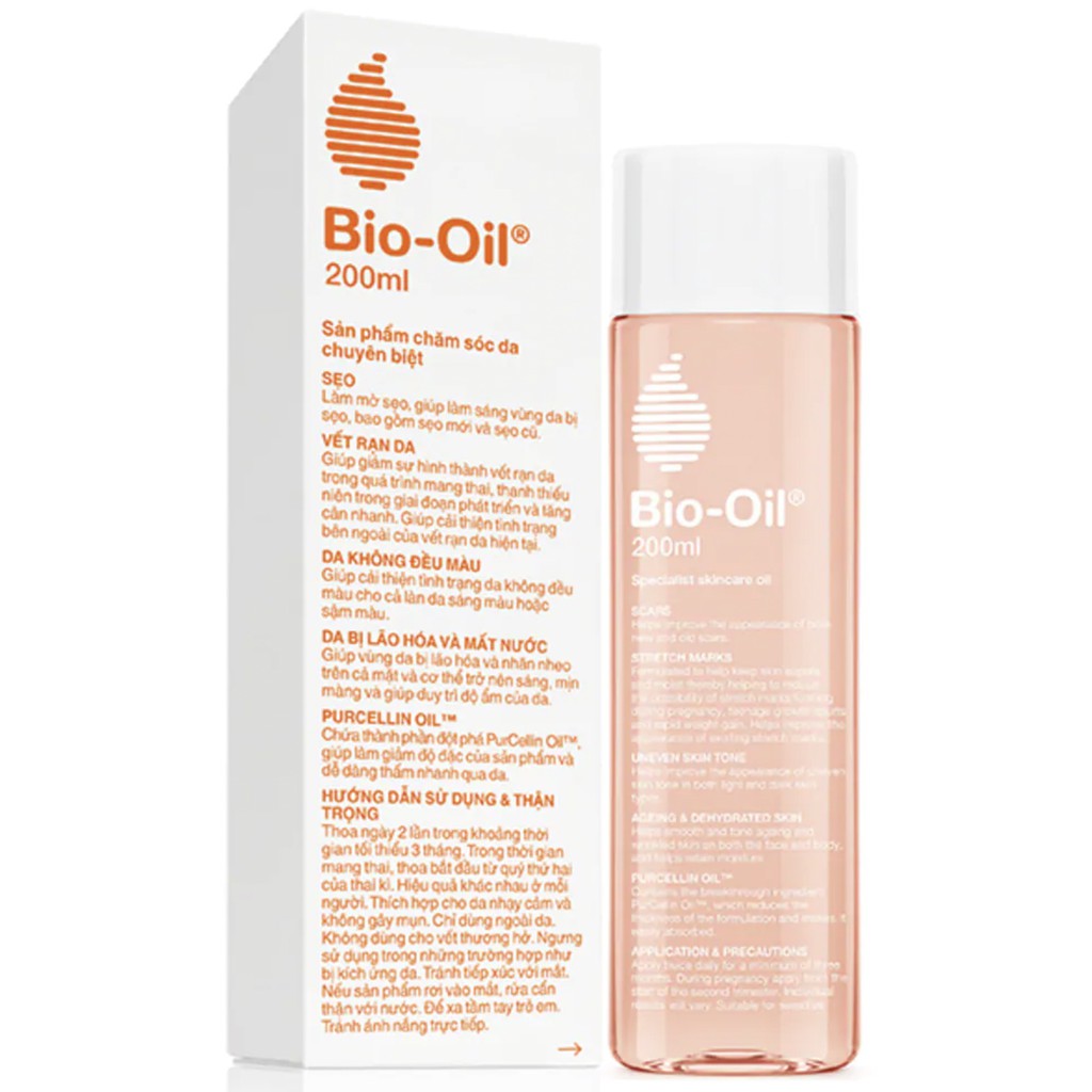 Dầu Dưỡng Giảm Rạn Da Và Làm Mờ Sẹo Bio-Oil 200ml