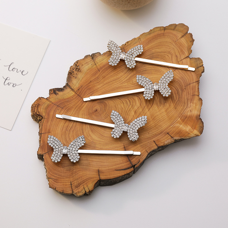 ✨Jenny’s shop✨ Butterfly Crystal hairpin