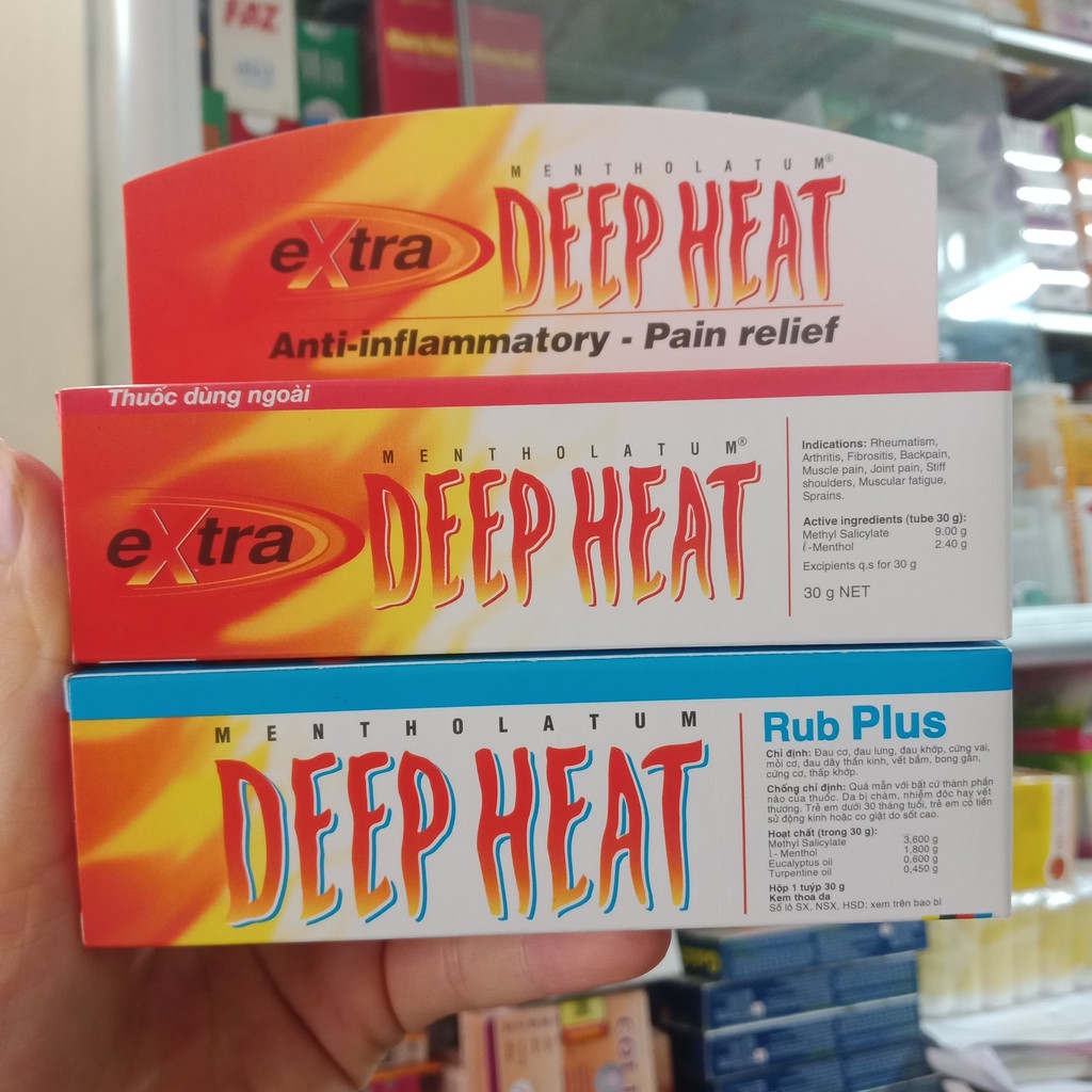 Gel bôi giảm đau DEEPHEAT  tuýp 30g