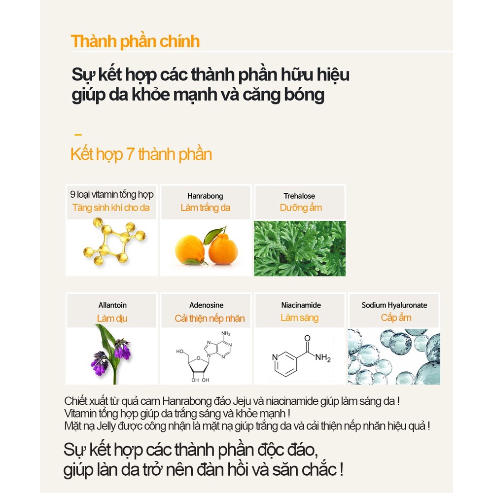 Mặt Nạ BANOBAGI Bổ Sung Vitamin Vita Genic chính hãng Hàn Quốc NCC SHOPTIDO | BigBuy360 - bigbuy360.vn