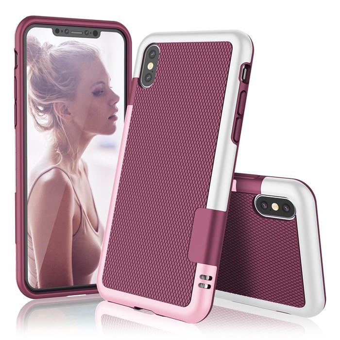 Shockproof simple PC/silicone plastic phone case for iPhone 11 pro max X XS MAX XR 8 7 6 6S Plus