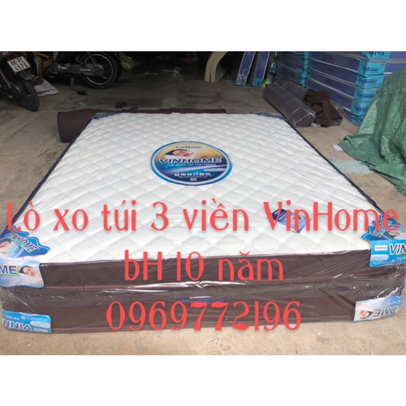 Lò Xo túi 3 viền VinHome bọc vải gấm dày 30phân - đủ size - giao hàng miễn phí HCM