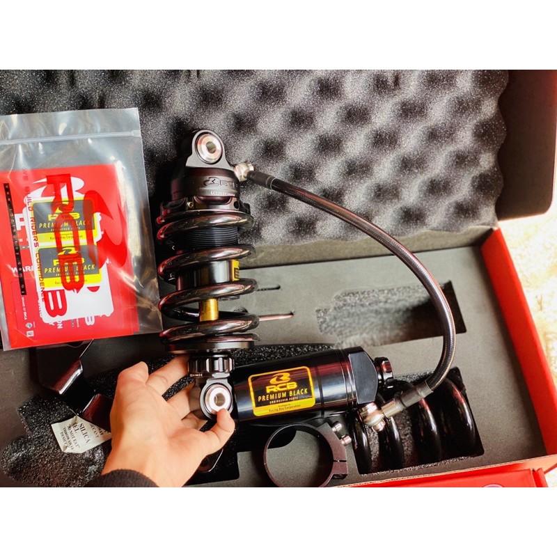 Phuộc RCB DB2+ty vàng Winner/Sonic/exciter150/Ex135