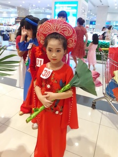 set trang phục áo dài biểu diễn
