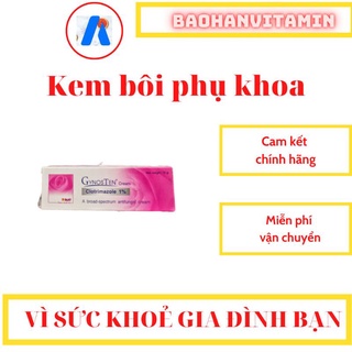 Kem bôi phụ khoa phụ nữ Gynosten 15g thái