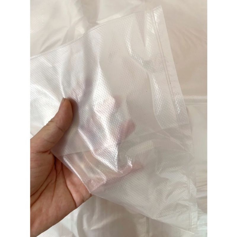 1kg Túi pe trắng zin hai quai