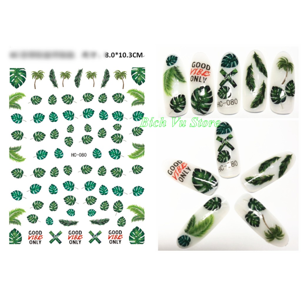 Sticker dán móng HC-080