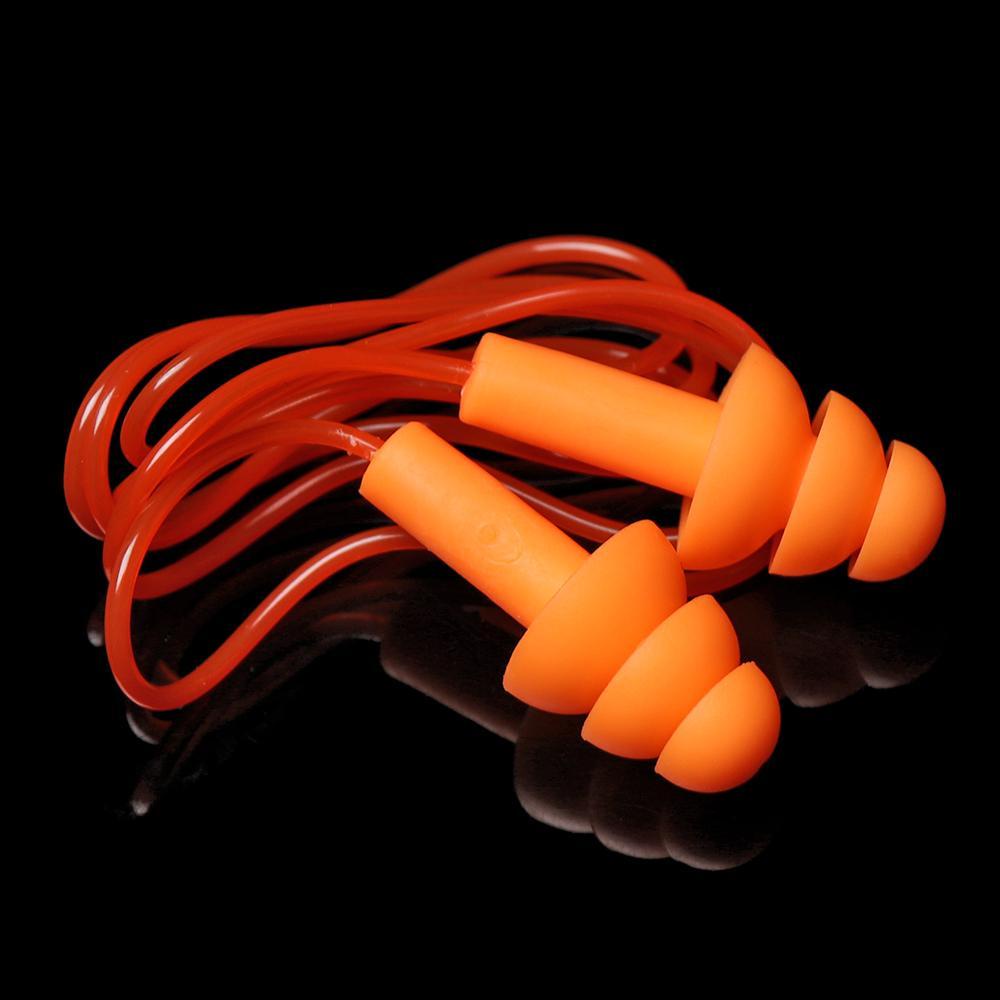 Nút Bịt Tai Bằng Silicon Mềm Bảo Vệ An Toàn Khi Đi Bơi Sự Bả