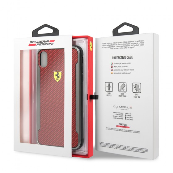 Ốp Lưng Iphone XS MAX - Ferrari