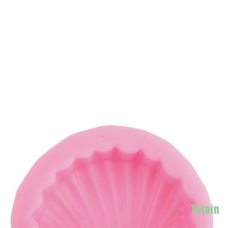 Khuôn silicone tạo hình vỏ sò biển 3D trang trí bánh