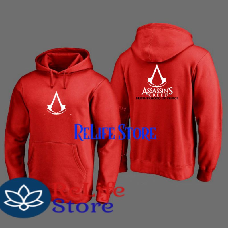 Áo Khoác Hoodie In Hình Assassin 's Creed Brotherhood Of Venice Độc Đáo