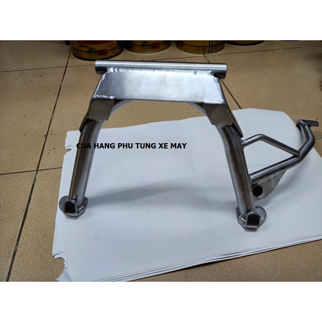 BỘ CHỐNG ĐỨNG + CHỐNG NGHIÊNG INOX 304 GẮN XE VARIO - CLICK - AIRBLADE - PCX