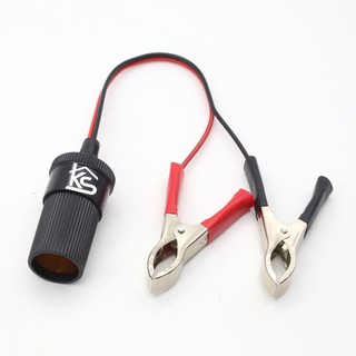 Cáp kẹp ắc quy chuyển sang đầu nguồn 12V cho ô tô