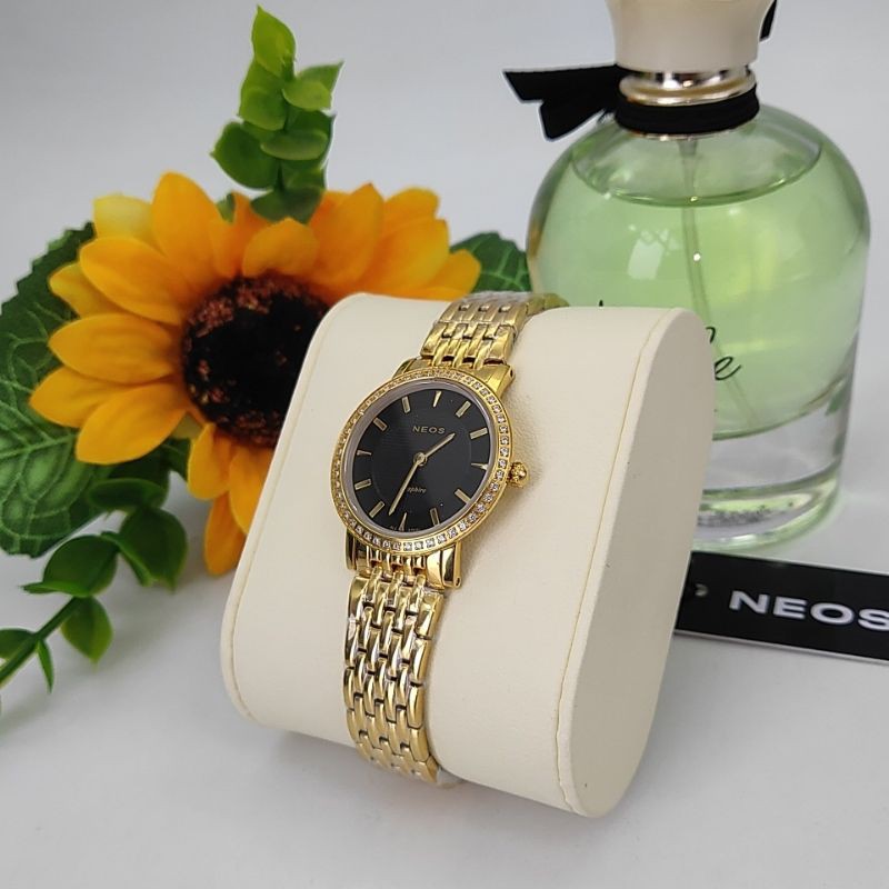 ĐỒNG HỒ NEOS NỮ VIỀN ĐÁ MÁY MỎNG 3 mm