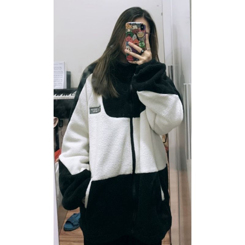 (order) ÁO KHOÁC LÔNG CỪU PHỐI MÀU ULZZANG KÈM HÌNH THẬT | BigBuy360 - bigbuy360.vn