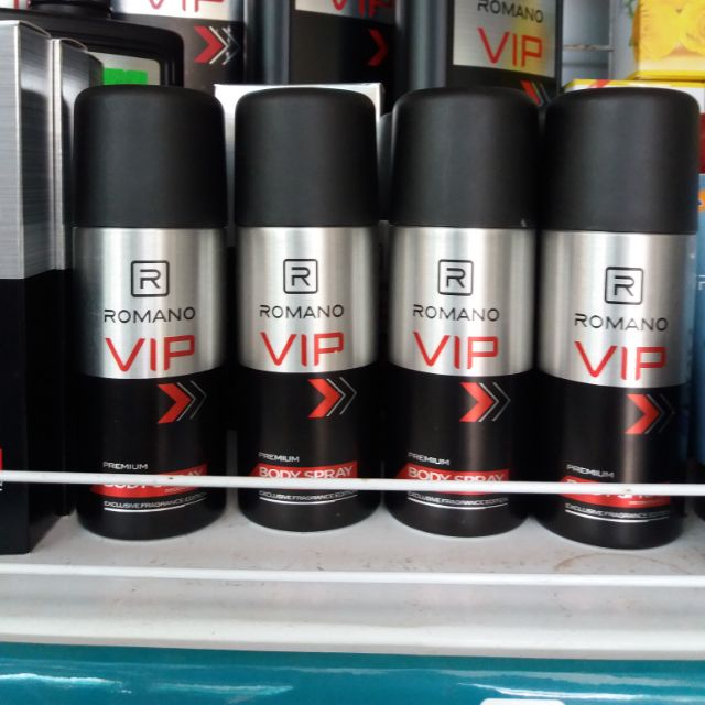 Xịt khử mùi toàn thân cao cấp Romano Vip 150ml