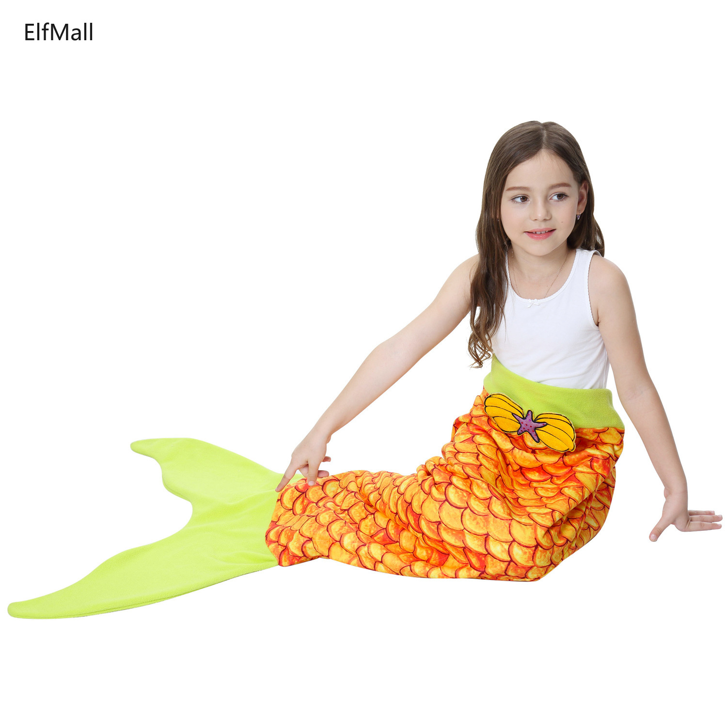 Túi Ngủ Hình Đuôi Cá Cho Bé Gái (1-12 Tuổi)