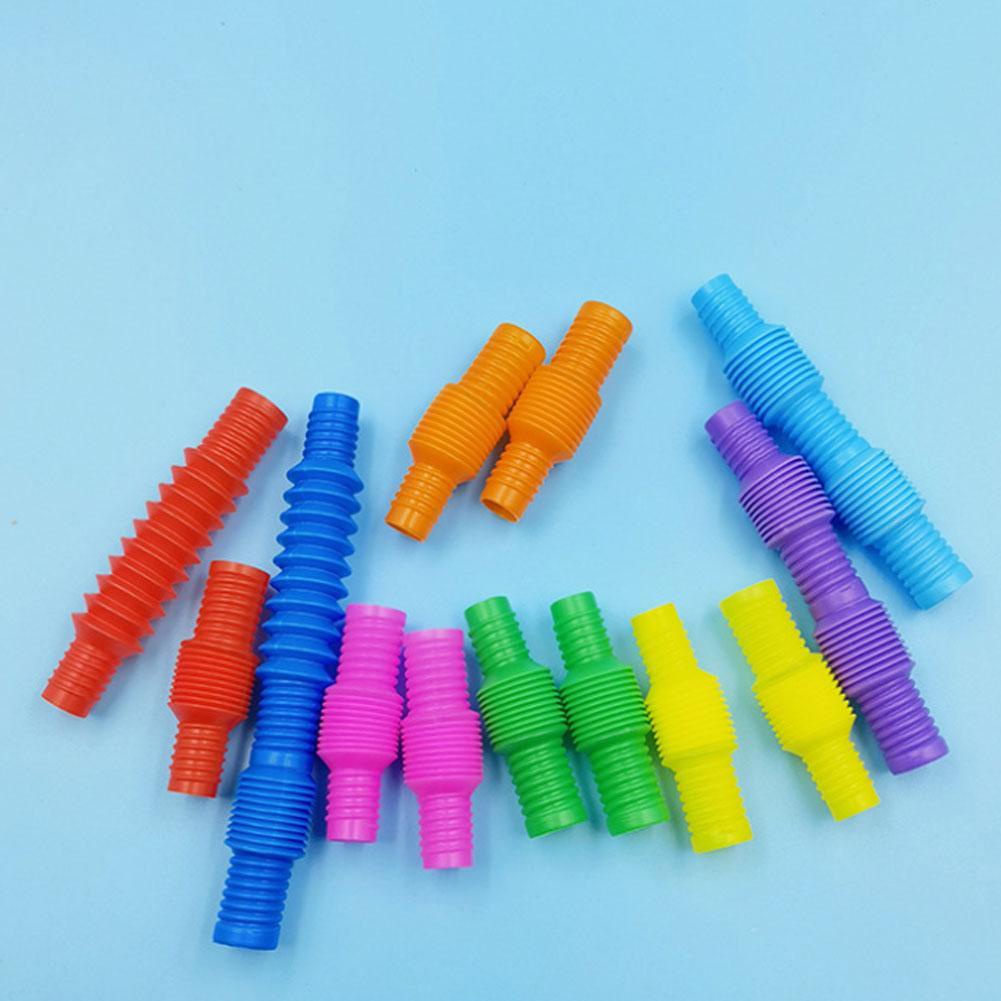 Set 7 Ống Đồ Chơi Mini 1.9cm Màu Sắc Ngẫu Nhiên Cho Trẻ Em