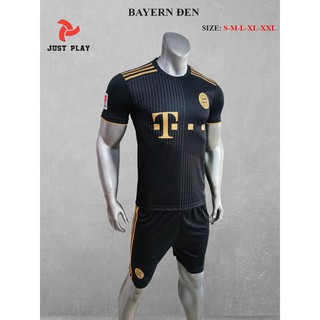 Đồ đá banh CLB BAYER MUCHEN ĐEN 2021