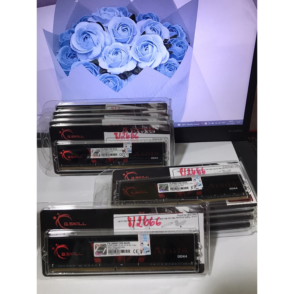 RAM GSKill 8Gb DDR4-2666 - CHÍNH HÃNG TEAM MINH THÔNG