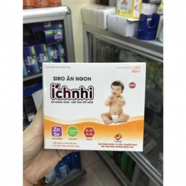 Siro ăn ngủ ngon Ích Nhi Hộp 10ml x20 ống