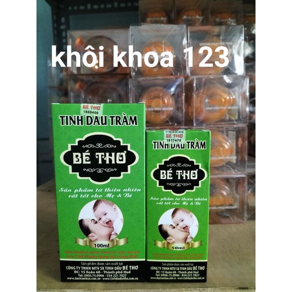 Dầu tràm Bé Thơ Huế 50ml/100ml