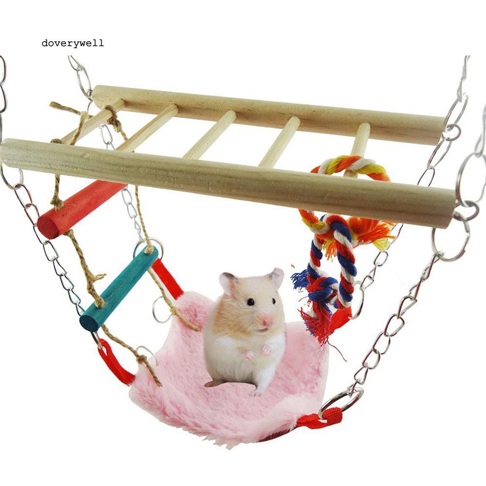 Võng treo chuồng chuột Hamster tạo chỗ vui chơi và nghỉ ngơi vừa trang trí chuồng đẹp mắt