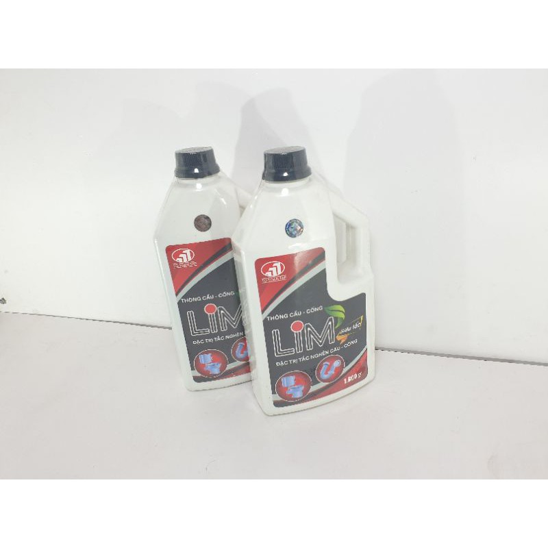 Nước thông cầu cống siêu tốc LIM 1600gr đặc trị tắc nghẽn cầu cống - Đồ gia dụng Hoàng Kim