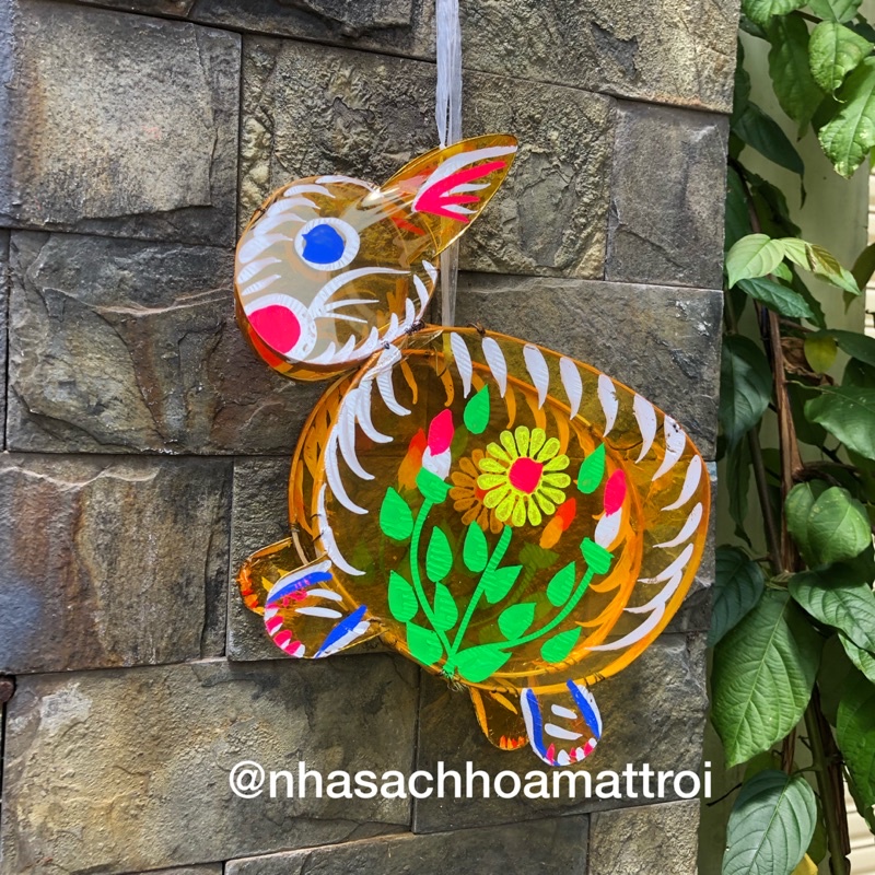 Lồng đèn trung thu giấy kiếng cỡ 30cm