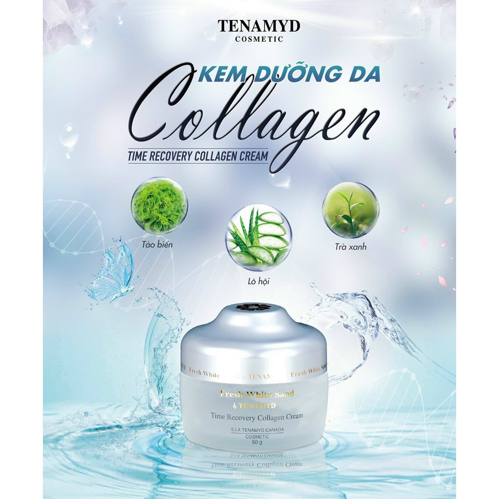 Kem dưỡng da Collagen Fresh White Sand 50ml