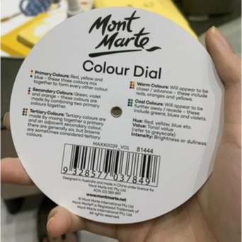 Bảng Hướng Dẫn Pha Màu Mini Mont Marte