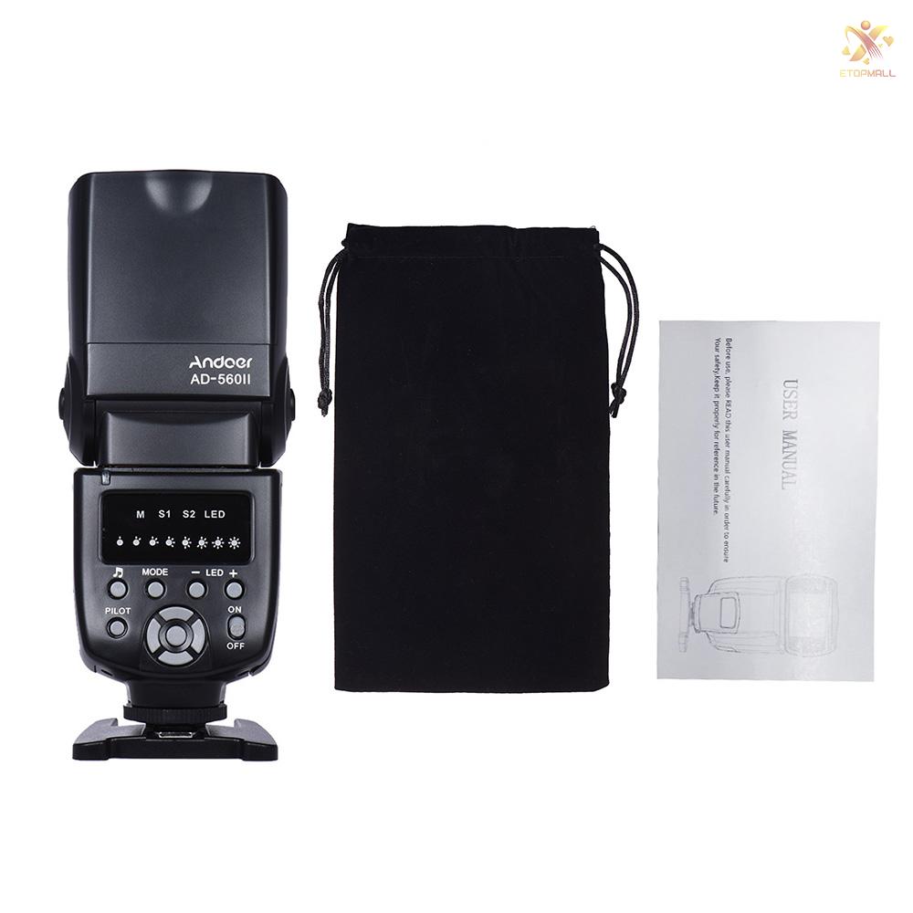 OLYMPUS Đèn Flash Gắn Máy Ảnh Andoer Ad-560Ii Gn50W