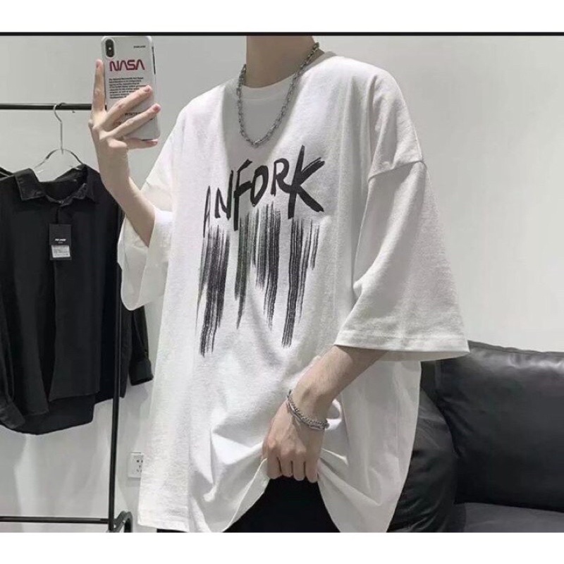 Áo Thun Anfork Hot Hit Form Rộng Đẹp Chất Cotton Unisex Nam Nữ 2022 | WebRaoVat - webraovat.net.vn