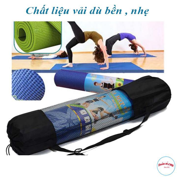 Túi Lưới Đựng Thảm Tập Yoga Chất Liệu Vải Dù Bền Đẹp 00856