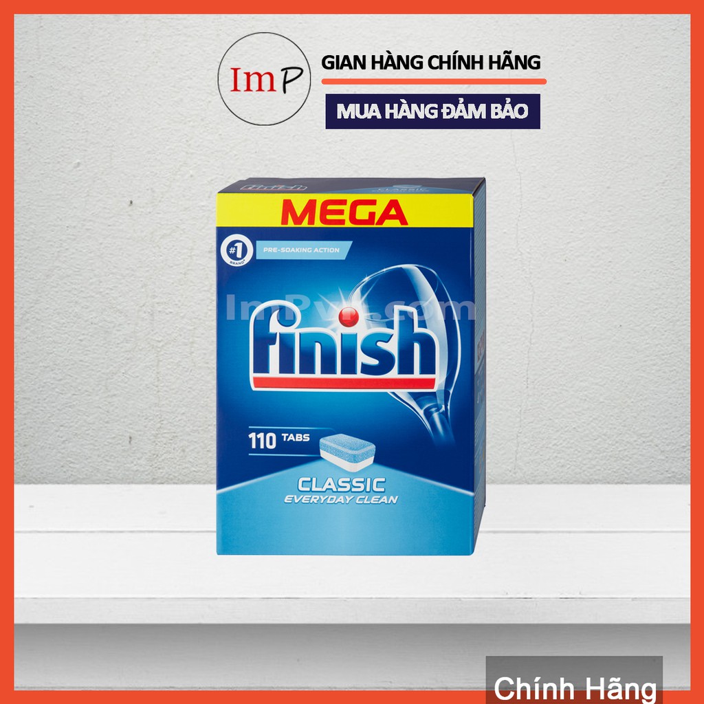 [TRỢ GIÁ THƯƠNG HIỆU] Viên rửa bát Finish Classic 110 viên