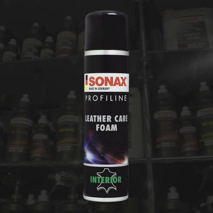 Sản phẩm Chai xịt làm sạch và bảo dưỡng da dạng bọt Sonax 289300 - 400ml .