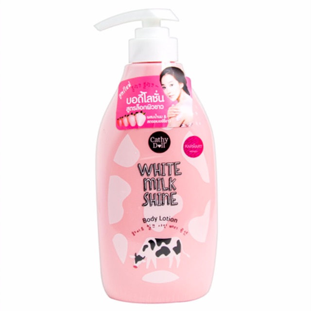 Sữa Dưỡng Thể Sữa Bò Cathy Doll Body Lotion 450ml White Milk Shine