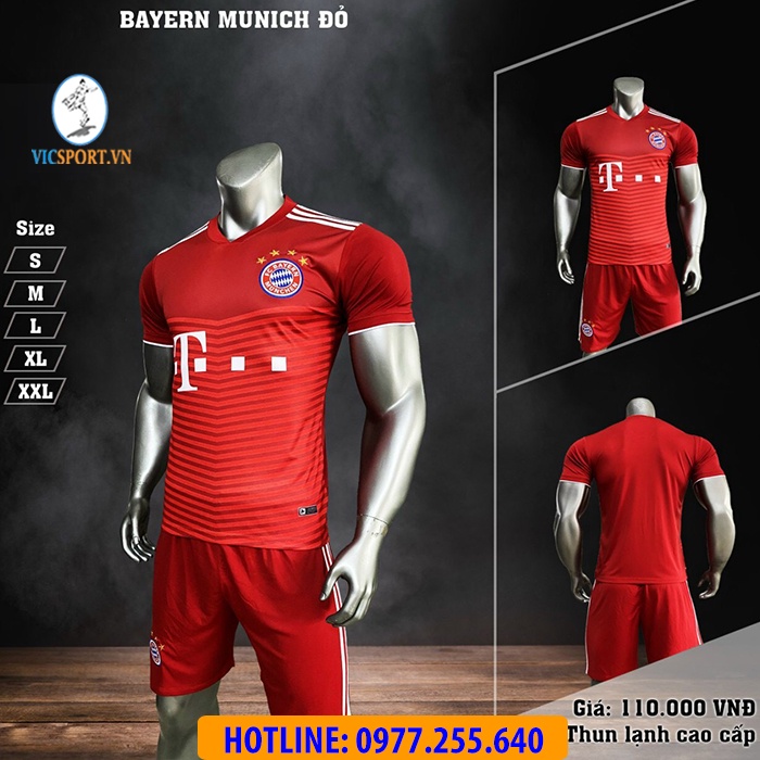 Áo Bóng Đá CLB Bayern Munich, Áo Đá Banh Bayern Đủ Mẫu Mới Nhất - Vicsportvn