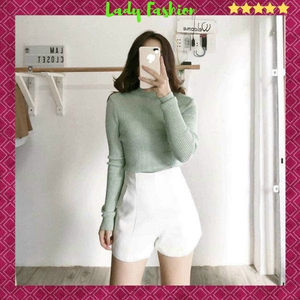 Quần Short Tuyết Mưa Nữ 💖FREESHIP💖 Quần Đùi Nữ Lưng Cao - Sọt Đẹp Từng Xen Ti Mét Lady Fashion - QSTMNU1